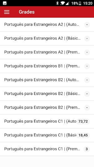 Camões Elearning Screenshot 3