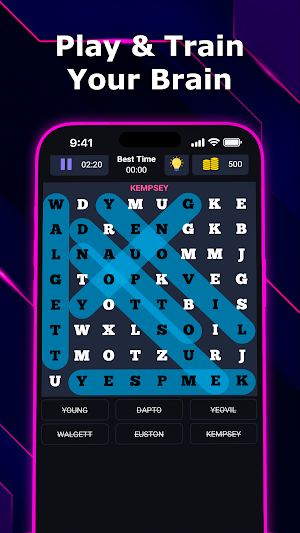 Connect Words - Brain Puzzle Screenshot 2