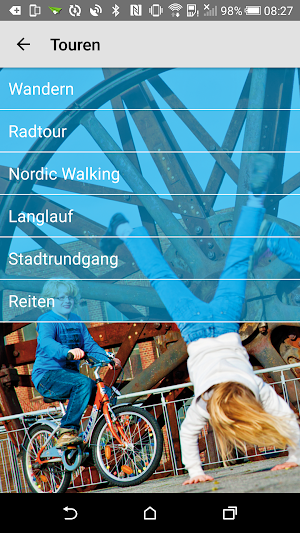 Tourenplaner Grünmetropole Screenshot 1
