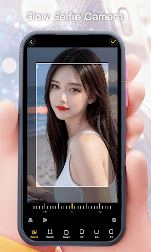Glow Selfie Camera Screenshot 3