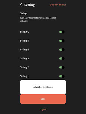 JHG Fretboard Trainer Screenshot 3
