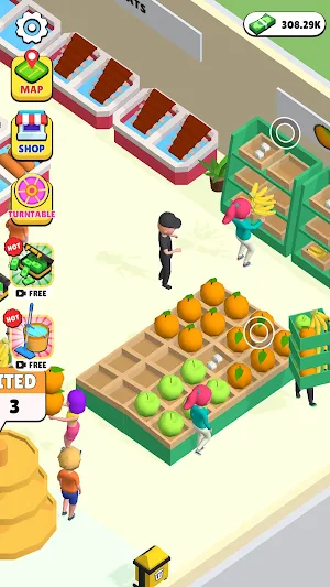 Supermarket Tycoon：Shopping Screenshot 1