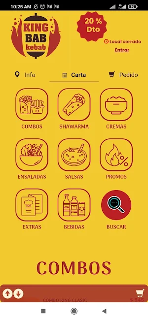 Kingbab Kebab Screenshot 0