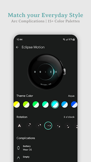 Eclipse Watchface - Wear OS 6+ Screenshot 2