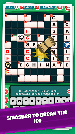 Paleontology Crossword Puzzle Screenshot 2