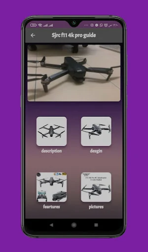 Sjrc f11 4k pro guide Screenshot 0