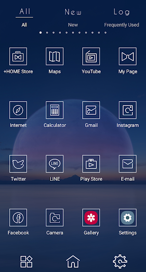 Dreamy Planet Theme +HOME Screenshot 2