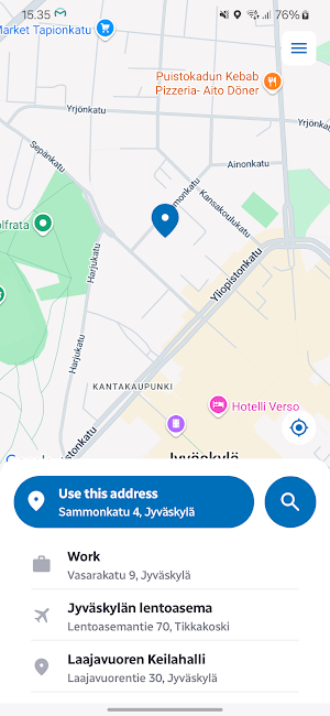 Aluetaksi Screenshot 0