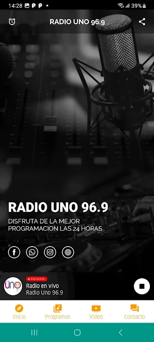 Radio Uno 96.9 Screenshot 0