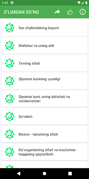 O’LIMDAN SO’NG... Screenshot 0