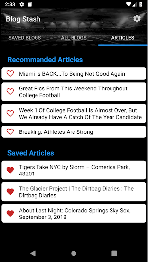 Blog Stash Screenshot 2