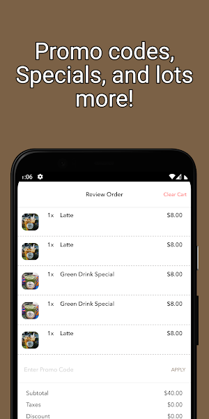Cafe Folake Screenshot 2