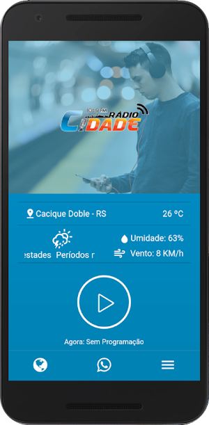 Radio Cidade FM Screenshot 1