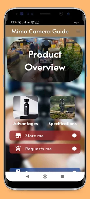 Mimo Camera Guide Screenshot 0