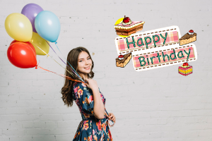 Happy Birthday Stickers Screenshot 2
