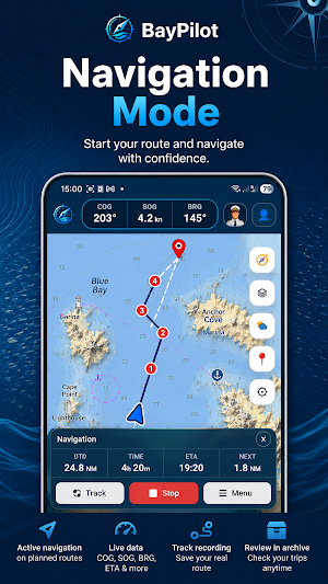 BayPilot: Boat Navigation Screenshot 0
