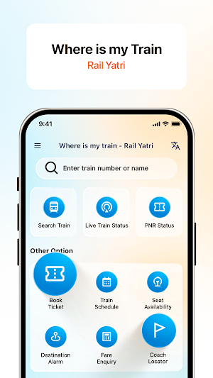 Where is my train - Rail Yatri Screenshot 0