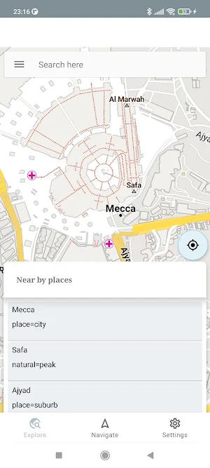 Mecca Saudi Arabia Offline Map Screenshot 0