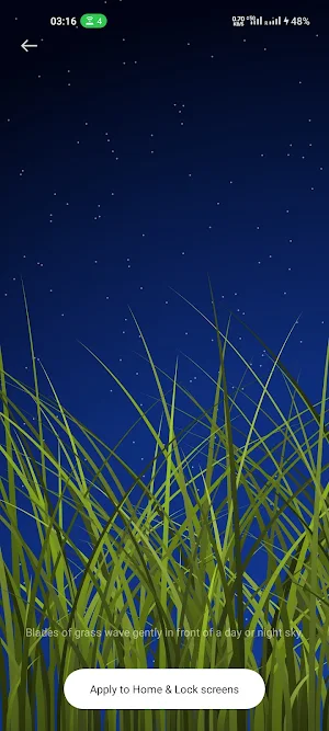 Live grass wallpaper [remix] Screenshot 1