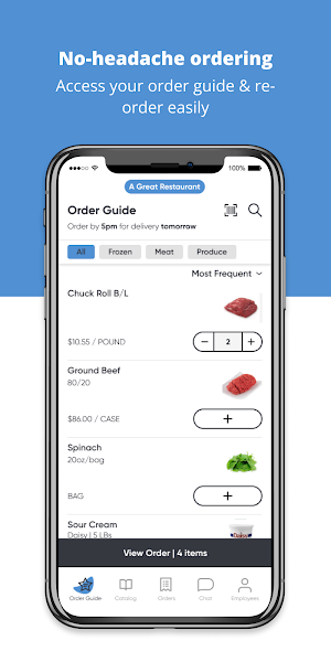 A&G Food Service Screenshot 0