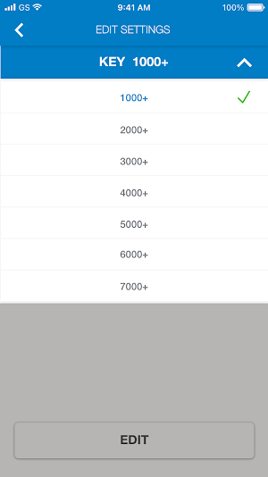 Topcon CabControl Screenshot 2