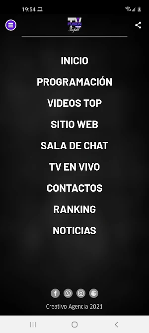 Radio TV Fusion Tropical Screenshot 2