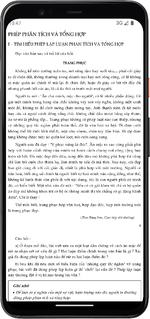 Ngữ Văn Lớp9 Tập hai Screenshot 2
