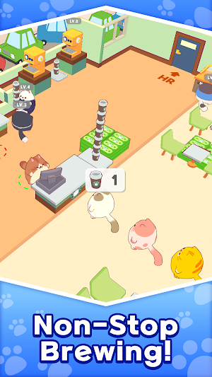 Catpuccino: Idle Tycoon Screenshot 1