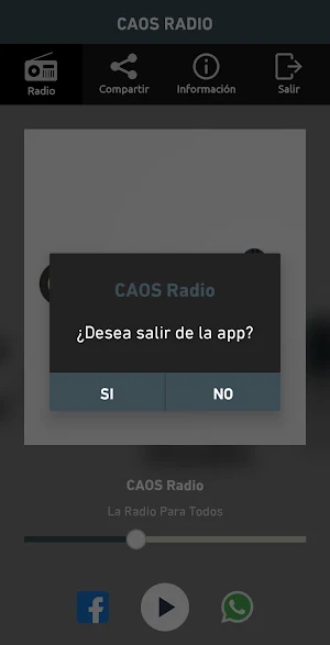 CAOS Radio Screenshot 2