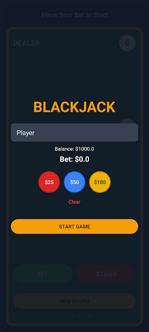 BlackJack 21 Screenshot 0