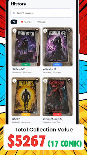 Comic Book Value & Price Guide Screenshot 1