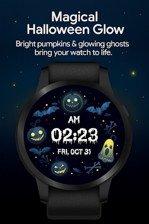 Halloween Magic WatchFace Screenshot 0