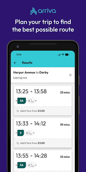 Arriva Bus App Screenshot 3