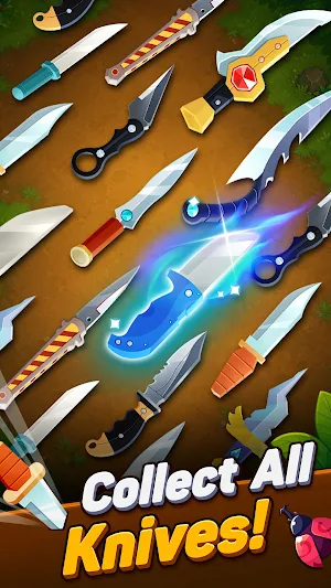 Knife Toss - Bug Hunt Screenshot 1