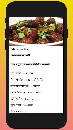 Chinese Food Recipes In Hindi Screenshot 2