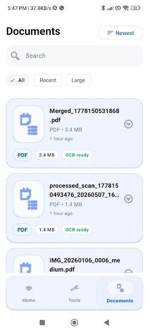 DocScan–PDF Scanner & Convert Screenshot 3