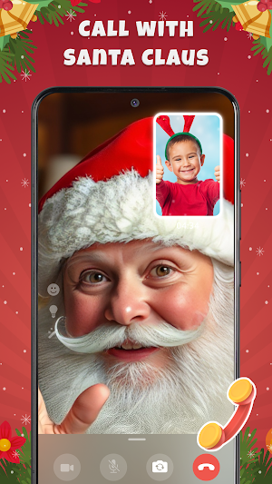 Prank Video Call Santa Claus Screenshot 0