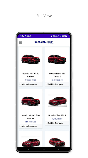 CarlistMalaysia - Car Specs Screenshot 1
