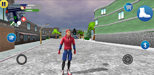 Spider Rope Hero Crime city 3D Screenshot 1
