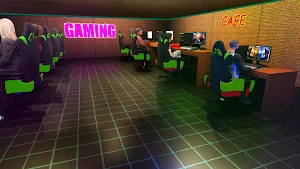 Internet Cyber Cafe Job Sim Screenshot 2