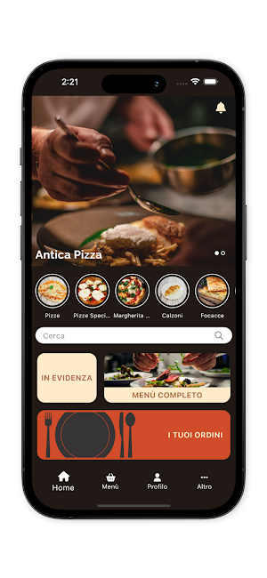 Antica Pizza Screenshot 0