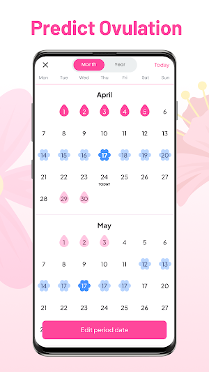 BetterPeriod: Period Tracker Screenshot 1