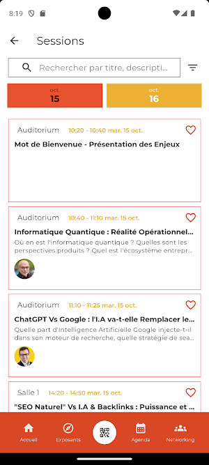 EBG Events Screenshot 2