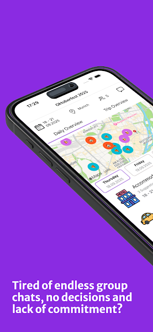 FlowTrip | Group Trip Planner Screenshot 0