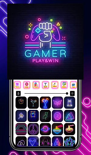 Neon Logo Maker - Neon Signs Screenshot 1