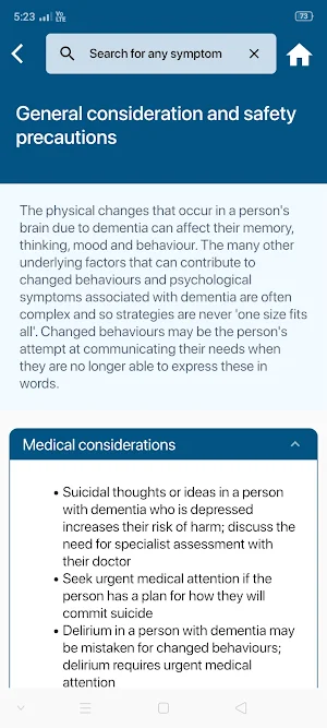 CareForDementia Screenshot 3
