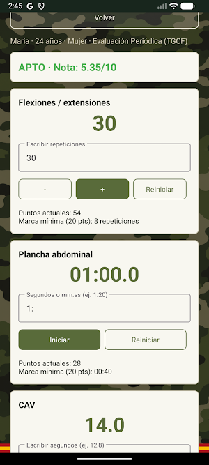 Simulador PFU Screenshot 2