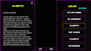 solar system planets 3D: space explorer Screenshot 1