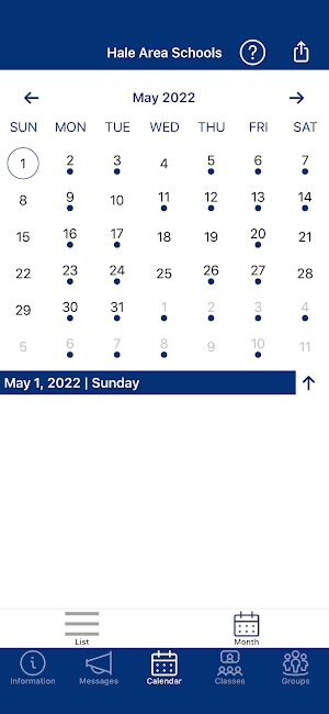 Hale Area Schools Screenshot 1