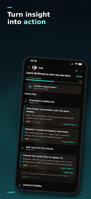 Clarity: Decision Coach Screenshot 3